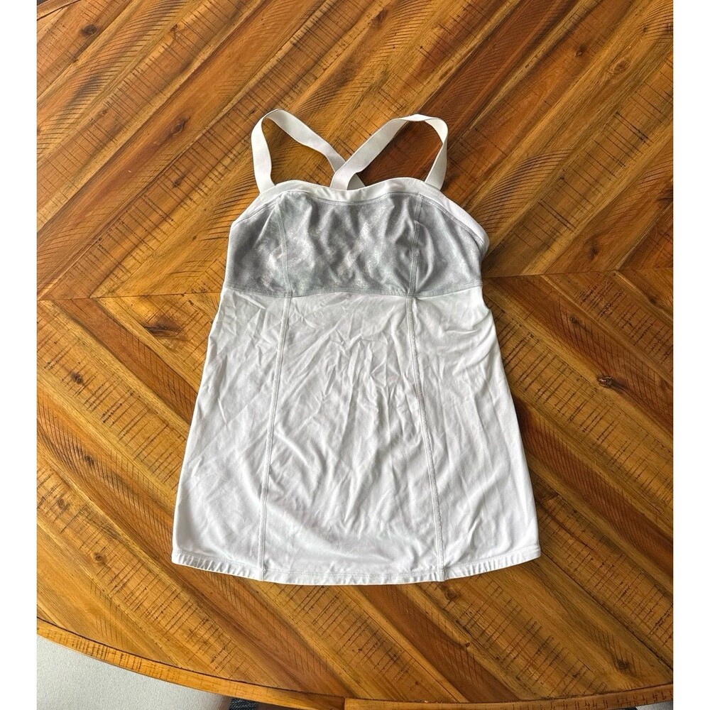 Lululemon Pickleball Tennis white Tank Top - size 6